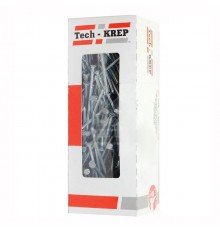 Гвоздь строительный 1,2х20 (200 г) - коробка с окном  101987  Tech-KREP