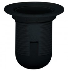 LH110 230V E27 патрон пластиковый (57x59мм) черный  22369  Feron