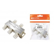 Делитель TV "краб"х4 под F разъём 5-1000 МГц  SQ1809-0031  TDM