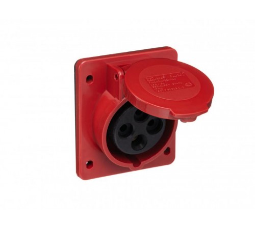 Розетка для скрытой проводки 414 3Р+РЕ 16А 380В IP4  26051DEK  DEKraft