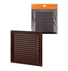 Решетка металл. 250х250, коричневая, с покрытием полимерной эмалью  SQ1807-0709  TDM