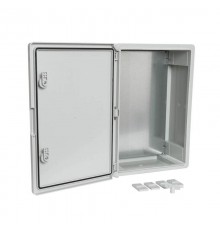 Корпус пластиковый с монтажной панелью ЩМП IP65 серая дверь 500х350х190  PR08.26483  Промрукав
