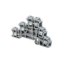 Клемма винтовая трехуровневая, 2.5 мм2, серая MTU-TR2.5  69598  ОВЕН