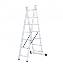 Лестница алюминиевая двухсекционная ЛА 2х7  73/5/1/23  ВИХРЬ