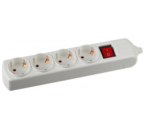 Колодка K-4es 4гн, зазeмл, выкл (10/40/1200) C0045324  ЭРА