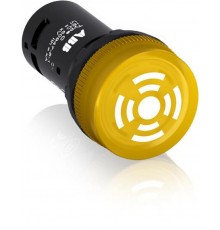 Зуммер CB1-610Y с пульсирующим сигналом, с подсветкой, жёлтый, 24 В AC/DC1SFA619600R6103 ABB