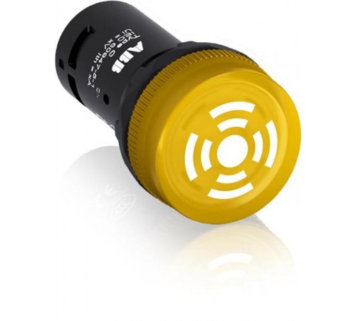 Зуммер CB1-610Y с пульсирующим сигналом, с подсветкой, жёлтый, 24 В AC/DC1SFA619600R6103 ABB