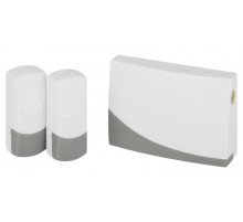 Звонок  ЭРА C91-2 беспроводной, две кнопки (нов.упак)  Б0018998  ЭРА