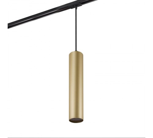 Светильник трековый DK6210-BG IP20, 15Вт, GU10, матовое золото с черным, алюминий  DK6210-BG  DENKIRS