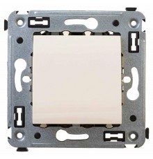 Вывод кабеля из стены "Avanti", "Ванильная дымка"  4405983  DKC