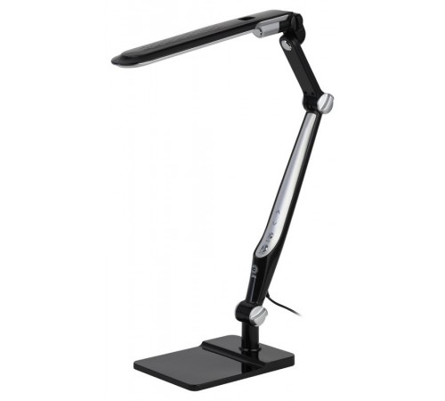 Cветильник настольный ЭРА NLED-497-12W-BK светодиодный на струбцине и с основанием черный  Б0052771  ЭРА