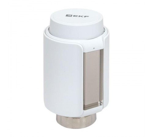 Умный терморегулятор для радиатора отопления (термоголовка) Zigbee Connect  ett-8  EKF