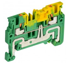 Колодка клеммная CP-PEN земля 1,5мм2 желто-зеленая  YCT21-00-K52-001  IEK