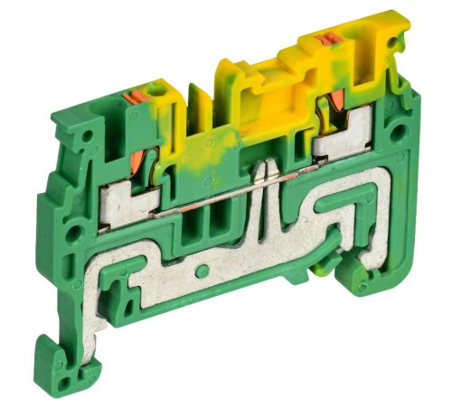 Колодка клеммная CP-PEN земля 1,5мм2 желто-зеленая  YCT21-00-K52-001  IEK
