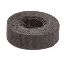 Лента-липучка в рулоне 19мм.x 22,8м.-ЧЕРНЫЙ  2823X20BL  DKC