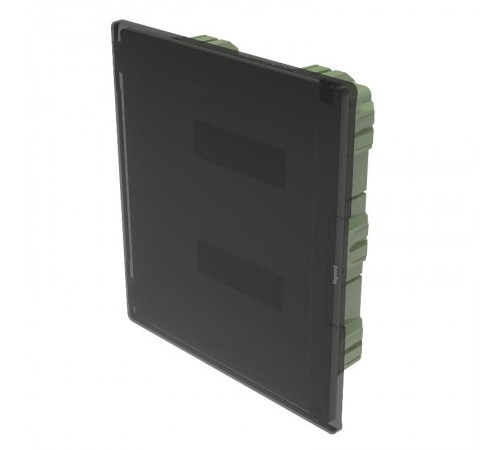 Practibox3 встраиваемый прозрачная дверь 2х12м земля  401703  Legrand