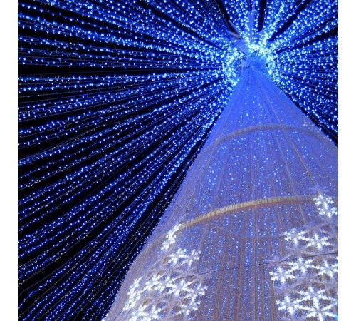 Светодиодная гирлянда ARD-STRING-CLASSIC-10000-WHITE-100LED-STD BLUE (230V, 7W)  025817  Arlight