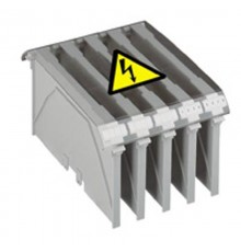 Защитная крышка - для силовых клемм с болтовыми выводами Viking 3 - для 4 клемм - шаг 26  039488  Legrand