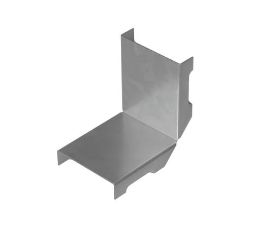 Крышка угла внутр. верт. 90 гр. прямого 50 мм "ПЛЮС" HD  KPNLplus90-50 HD  КМ - профиль