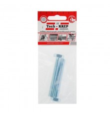 Болт DIN933 8.8 с шестигранной головкой оцинк. М10х70 (2 шт) - пакет ( 0,096 кг)  102979  Tech-KREP