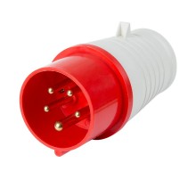 Вилка 015 переносная 3Р+РЕ+N 16А 380В IP44  11-8902  REXANT