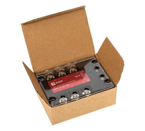 Реле твердотельное трехфазное RTP-25-DA PROxima  rtp-3-25-da  EKF