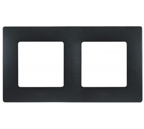 Etika Антрацит Рамка 2-ая  672582  Legrand
