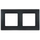 Etika Антрацит Рамка 2-ая  672582  Legrand