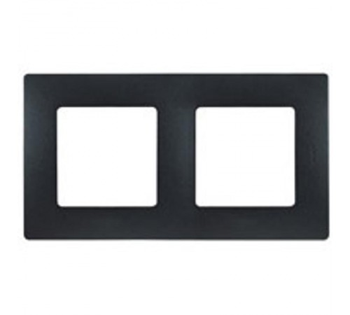 Etika Антрацит Рамка 2-ая  672582  Legrand