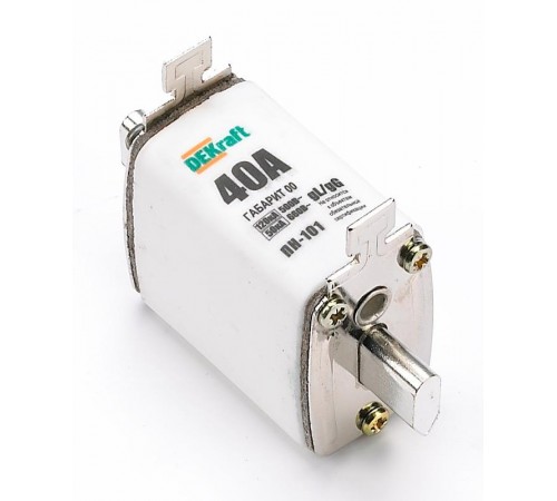 Предохранитель ножевой тип 33, габарит 00, 10А П  21331DEK  DEKraft