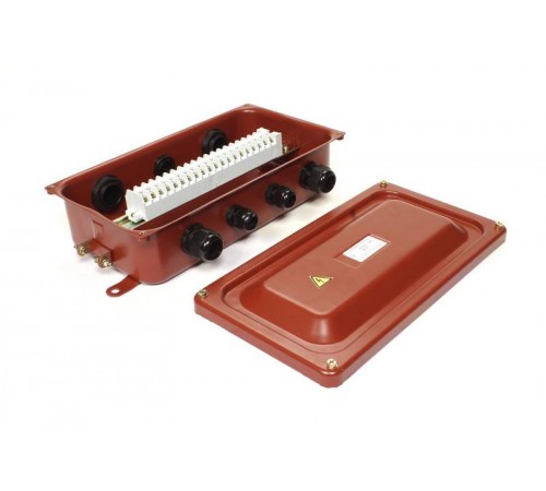 Коробка распределительная клеммная У615А У2 IP54 пластиковый ввод  zeta30324  ГОФРОМАТИК