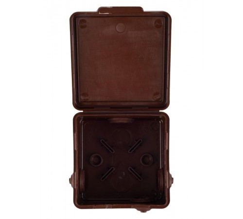 Коробка расп. КМ 80х80х50мм о/к IP54 7 вв. дуб  UKO31-080-080-050-K24-54  IEK