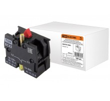 Доп. контакт для светосигн. арм. c мет. основанием 1р  SQ0702-0083  TDM