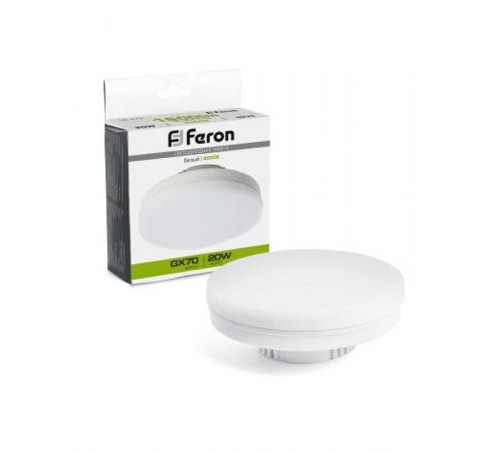 Лампа cветодиодная, (20W) 230V GX70 4000K, LB-473  48307  FERON