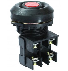 ВК30-10-11110-54 У2, красный, 1з+1р, цилиндр, IP54, 10А. 660В, выключатель кнопочный (ЭТ)  ET052700  Электротехник