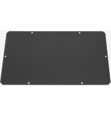 Заглушка WZ-1718-38-01-161 сплош.д.отв.А (380x380мм) в пл/кр.к нап.шк.,420x420мм,мет.,черн.(RAL 9005) (1718-38-1-1/9005)  15043  Zpas