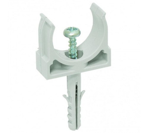 Держатель с защёлкой и дюбелем CT25  (5 шт/упак)  CTA10D-CT25-K41-005  IEK