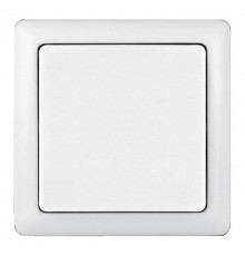 Хит Белый О/У без изолирующей пластины  Выключатель 1-клавишный 6А, 250В  VA16-131-B  SE