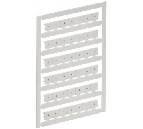 ARMAFIX Маркер для CTS 10мм2 "+; -; зазем."  AF-CT10D-M-010-23  IEK (ИЭК)