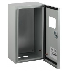  Щит с монтажной панелью металлический ЩМПг (окно)-01 IP54 (410x220x175) SIMPLE  Б0041660  ЭРА