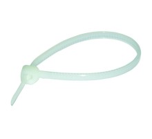 Стяжка кабельная, цвет естественный, 142x2,5 мм (упак.100шт)  262504  Haupa