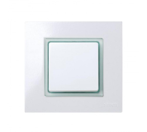 Simon 27 Вставка декоративная в рамку базовую с вырезом, S27 Play, прозрачный зеленый  2700670-111  Simon
