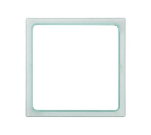 Simon 27 Вставка декоративная в рамку базовую с вырезом, S27 Play, прозрачный зеленый  2700670-111  Simon