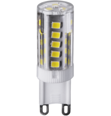 Лампа светодиодная LED 3Вт G9 230В 4000К NLL-P-G9-3-230-4K капсульная прозрачная  71994  Navigator