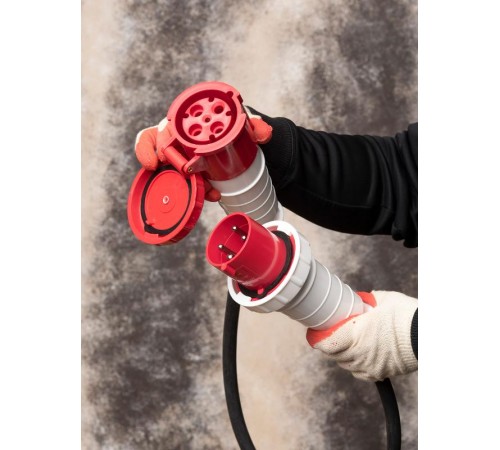 Вилка переносная 034 3Р+РЕ 63А 380В IP67 EKF PROxima  ps-034-63-380  EKF