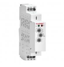 Реле времени многофункциональное, конфигурация контакта 1CO, AС/DC 12-240В  DRM-TM-1-240  DKC