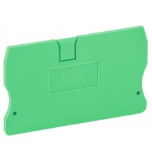 Заглушка для КПИ 2в-1,5/2,5 зеленая   YZN11D-ZGL-002-K06  IEK 