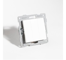 Выключатель трехклавишный, 10А, 220-250V (белый)  201105  SPL