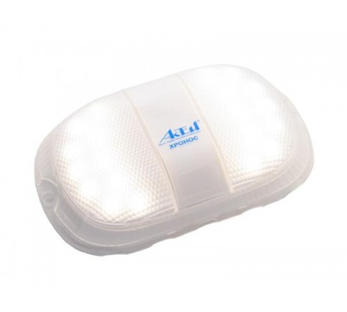 Светодиодный светильник пылевлагозащ. для ЖКХ  ДББ/ДБП 9Вт IP65 Серия ХРОНОС акустический ДД встр оптич датчик   75-009-IP65-SENSOR  Актей