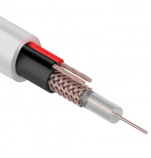 Кабель КВК-В-1,5+2x0,75 мм (Cu/Cu) белый (бухта 200 м)  01-4014  REXANT